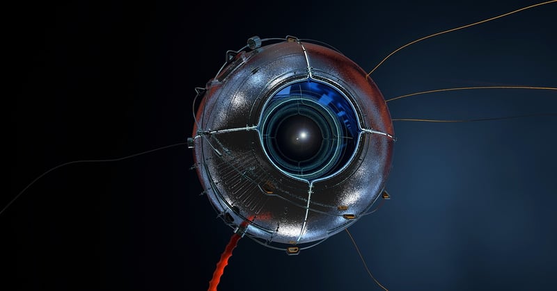 Spying satellite